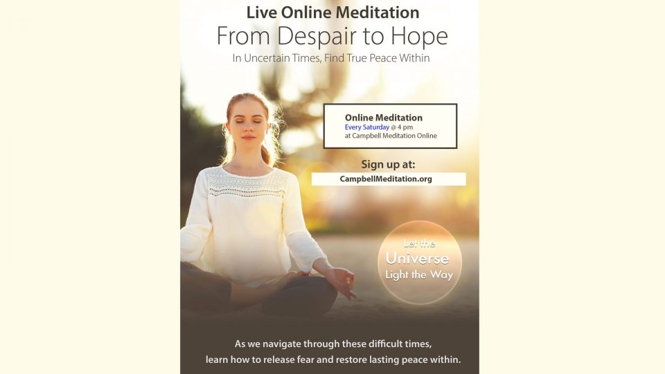 Campbell Meditation â€“ From Despair to Hope Event